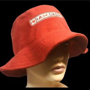 I Am Canadian Bucket Hat Red Floppy Terry Molson